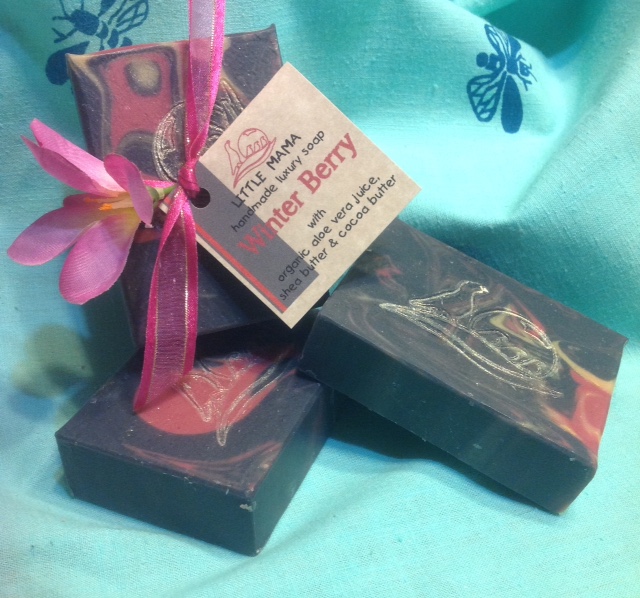 Winter Berry Soap - Click Image to Close